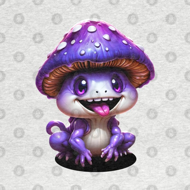 Purple mushroom by chichucha